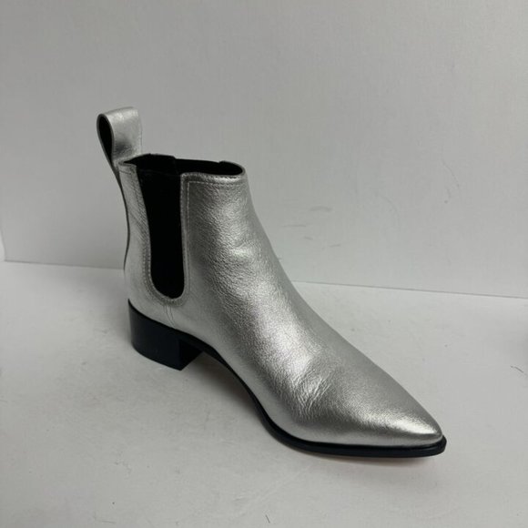 Loeffler Randall Womens Nellie Boot Silver Size 9 M - Picture 2 of 6